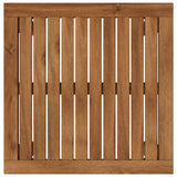 vidaXL Salontafel Naturel 40 x 40,5 x 36 cm Massief Acacia Hout