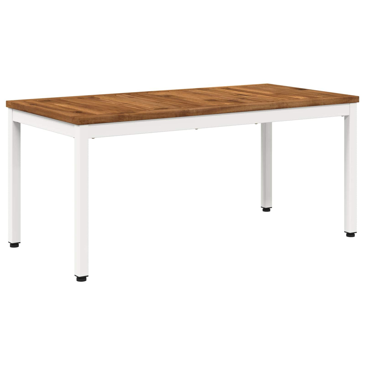 vidaXL Salontafel Naturel en Zwart 50 x 100,5 x 45 cm