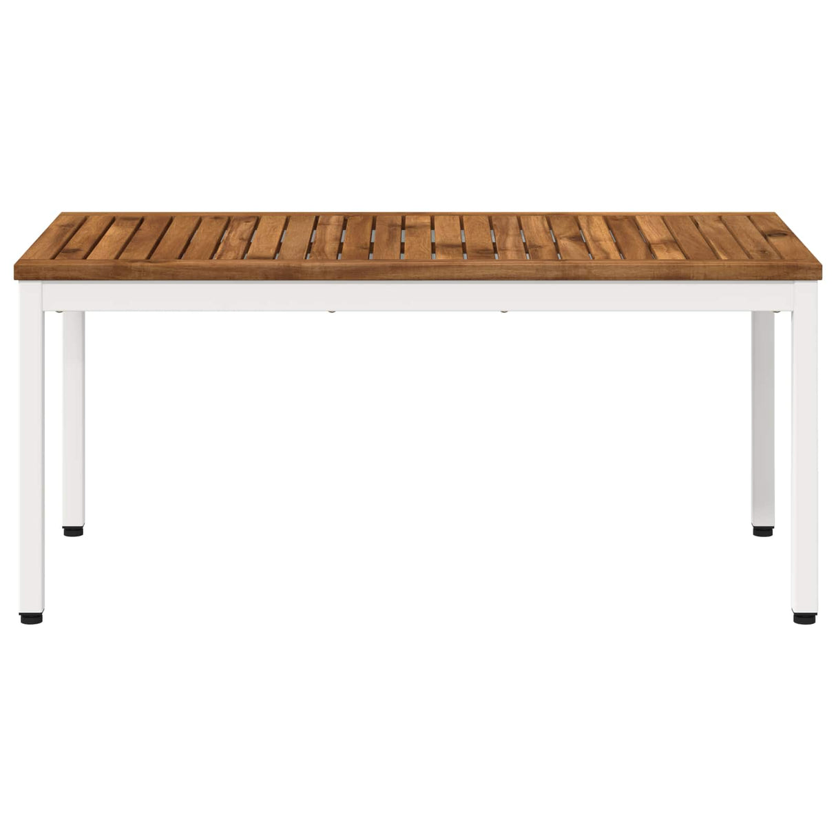 vidaXL Salontafel Naturel en Zwart 50 x 100,5 x 45 cm