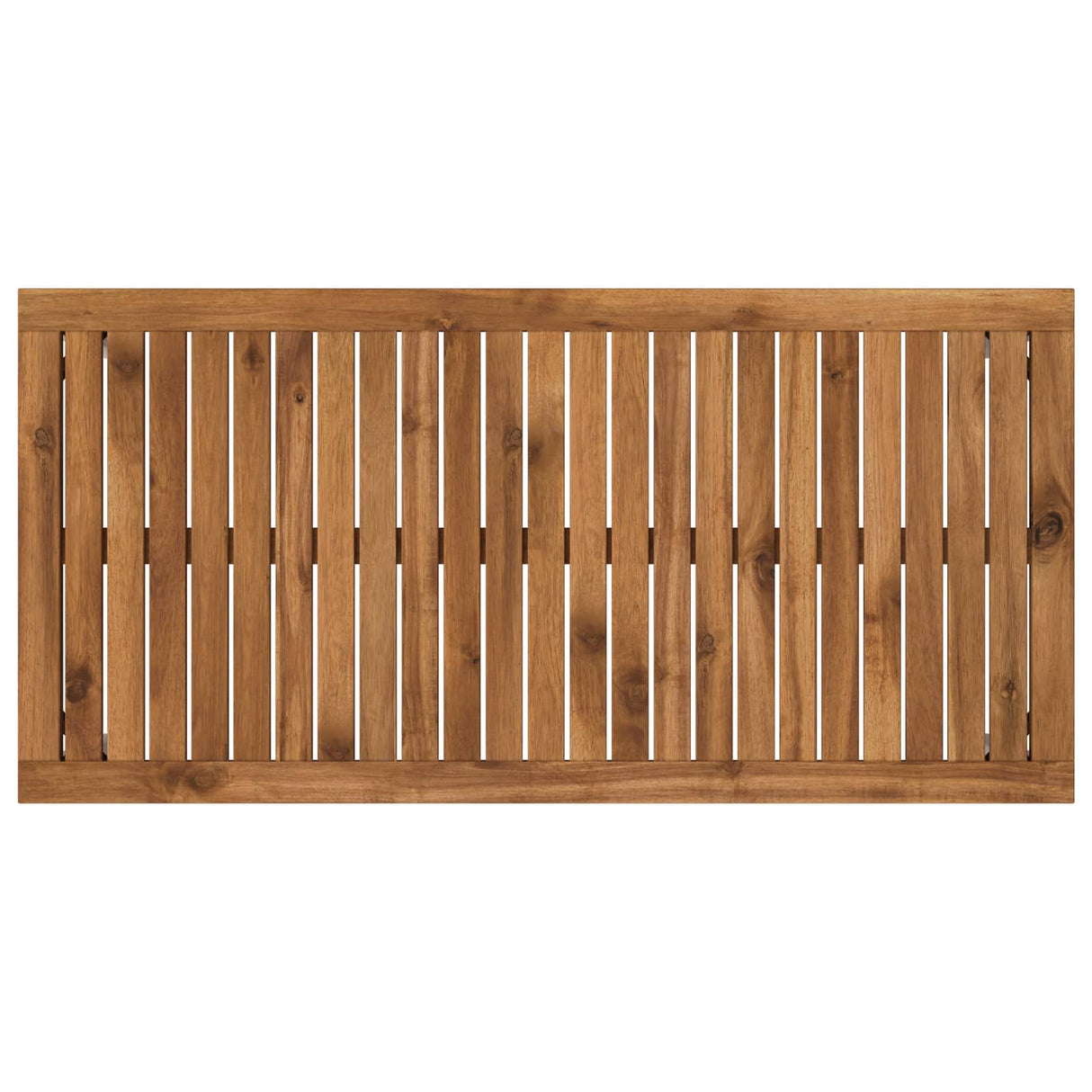 vidaXL Salontafel Naturel en Zwart 50 x 100,5 x 45 cm