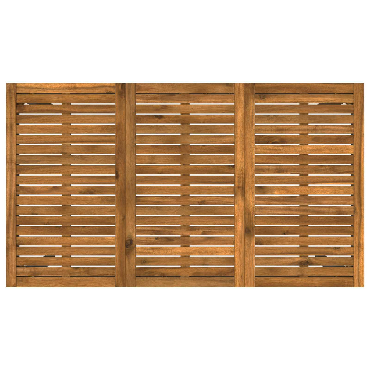 vidaXL Tuin Bar Tafel Natuurlijk en Wit 141 x 80,5 x 105 cm