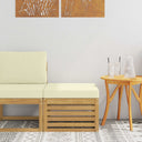 vidaXL Garden Table Solid Acacia Wood Natural 59 x 59 x 37 cm