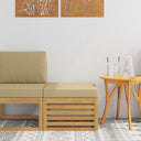 vidaXL Garden Table Solid Acacia Wood Natural 59 x 59 x 37 cm