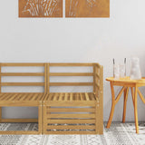 vidaXL Garden Table Solid Acacia Wood Natural 59 x 59 x 37 cm