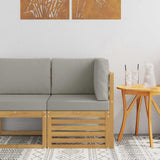 vidaXL Garden Table Solid Acacia Wood Natural 59 x 59 x 37 cm