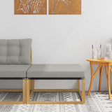 vidaXL Buiten Voetenbank Massief Acacia Hout Naturel