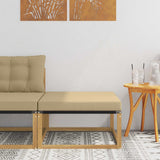 vidaXL Buiten Voetenbank Massief Acacia Hout Naturel