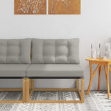 vidaXL Buiten Voetenbank Massief Acacia Hout Naturel