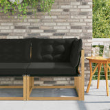 vidaXL Buiten Voetenbank Massief Acacia Hout Naturel