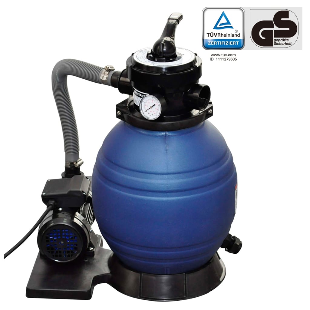 vidaXL Sand Filter Pumps 2 pcs 400 W 11000 L/h