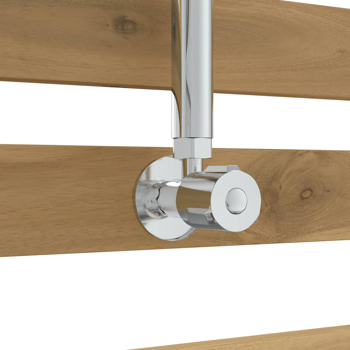 vidaXL Outdoor Shower 205.5 cm Solid Acacia Wood and Stainless Steel