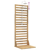 vidaXL Outdoor Shower 205.5 cm Solid Acacia Wood and Stainless Steel