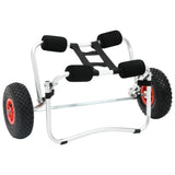 vidaXL Kayak Trolleys 2 pcs Aluminium