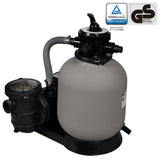 vidaXL Zandfilterpompen 2 st 600 W 17000 L/u