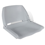 vidaXL Boat Seats 2 pcs Foldable Backrest 41x51x48 cm Grey