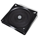 vidaXL Platines pivotantes pour sièges de bateau 2 pcs standard 160x160x2,5 mm