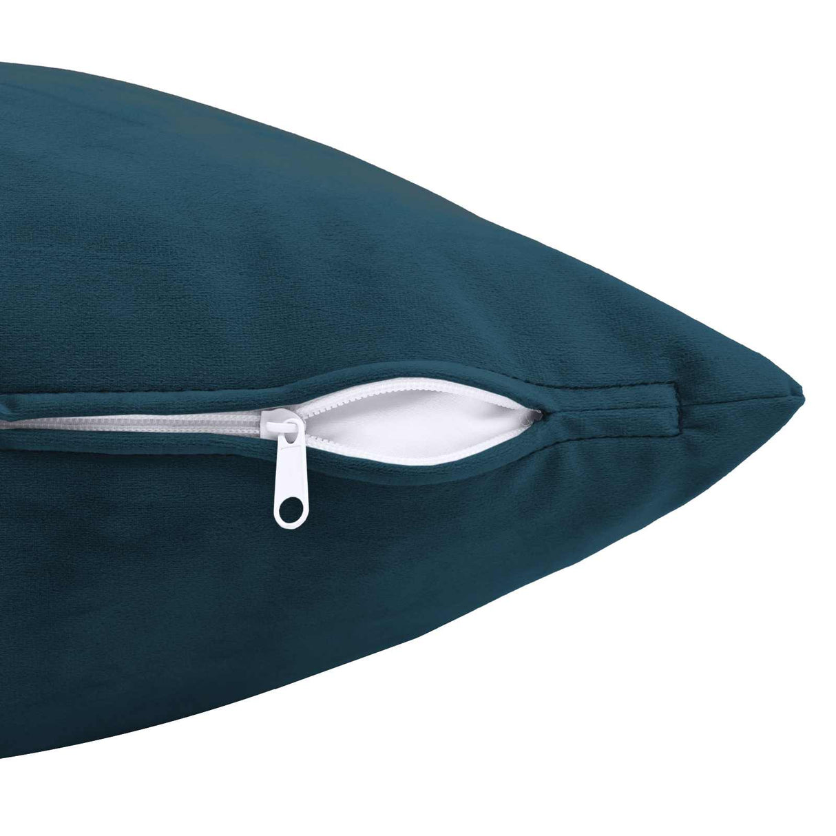 vidaXL Kussensloop 2 pcs HEERLEN Blauw 30 x 30 cm Fluweel