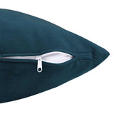 vidaXL Kussensloop 2 pcs HEERLEN Blauw 30 x 30 cm Fluweel