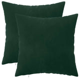 vidaXL Kussensloop 2 pcs HEERLEN Blauw 30 x 30 cm Fluweel
