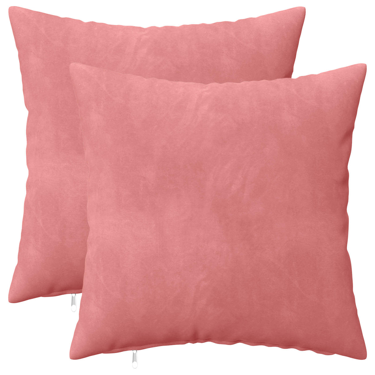 vidaXL Kussensloop 2 pcs HEERLEN Blauw 30 x 30 cm Fluweel