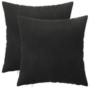 vidaXL Kussensloop 2 pcs HEERLEN Blauw 30 x 30 cm Fluweel