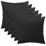 vidaXL Kussensloop 2 pcs HEERLEN Blauw 30 x 30 cm Fluweel