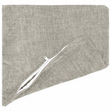 vidaXL Kussensloop 6 st HEERLEN Donkergrijs 30 x 30 cm Chenille Stof
