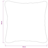 vidaXL Cushion Cover 2 pcs HEERLEN Anthracite 30 x 30 cm Polyester