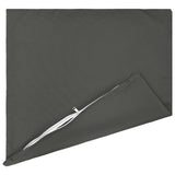 vidaXL Cushion Cover 2 pcs HEERLEN Anthracite 30 x 30 cm Polyester