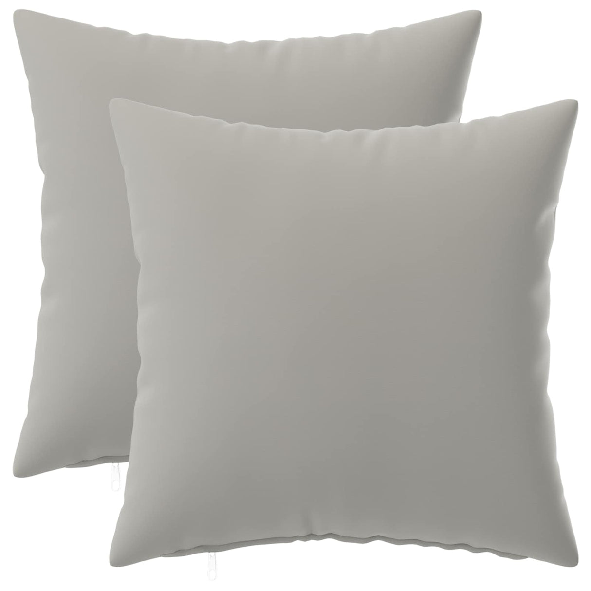 vidaXL Cushion Cover 2 pcs HEERLEN Anthracite 30 x 30 cm Polyester