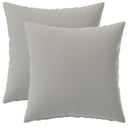 vidaXL Cushion Cover 2 pcs HEERLEN Anthracite 30 x 30 cm Polyester