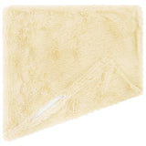 vidaXL Kussensloop 2 pcs HEERLEN Crèmekleurig 30 x 30 cm PV Fleece