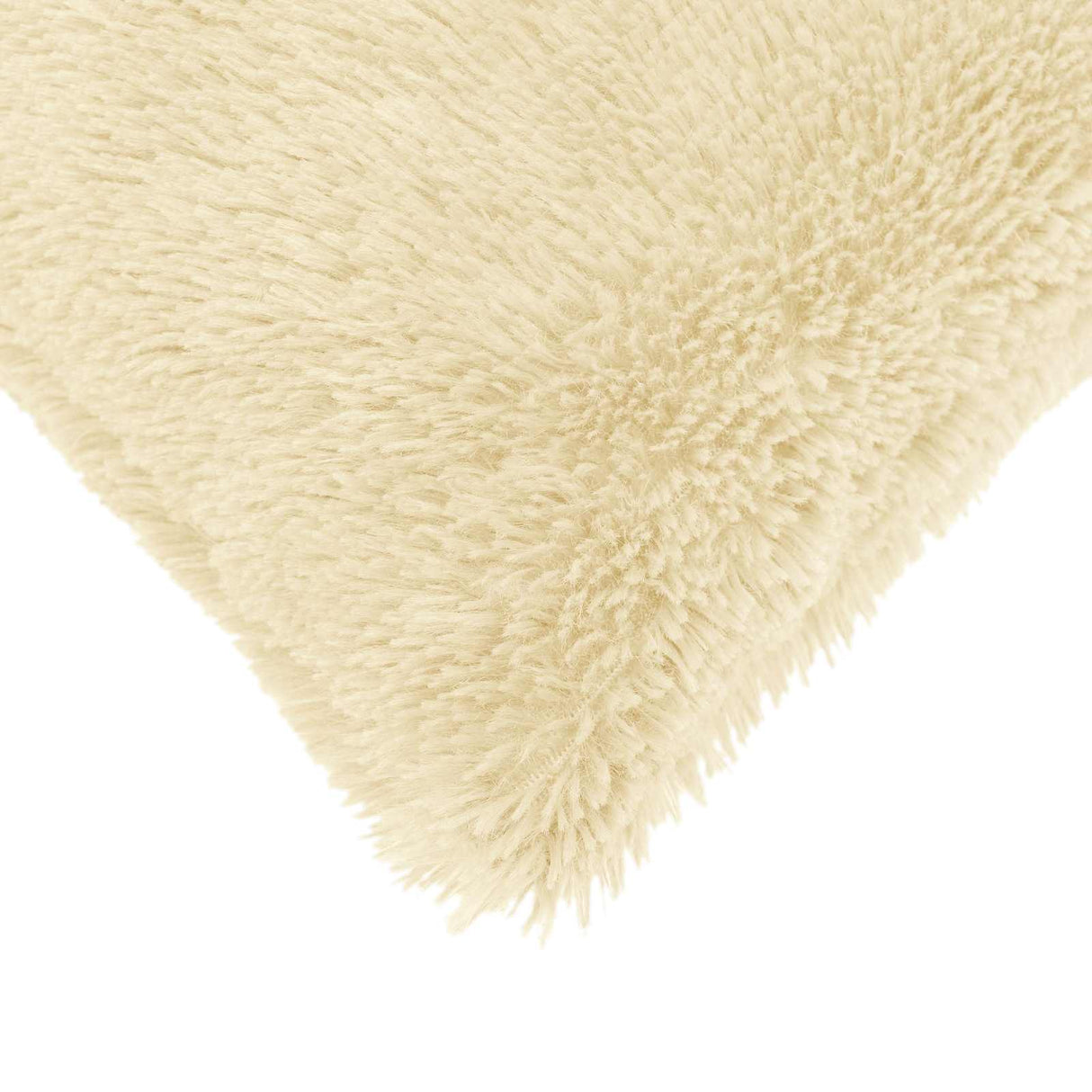 vidaXL Kussensloop 2 pcs HEERLEN Crèmekleurig 30 x 30 cm PV Fleece