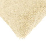 vidaXL Kussensloop 2 pcs HEERLEN Crèmekleurig 30 x 30 cm PV Fleece