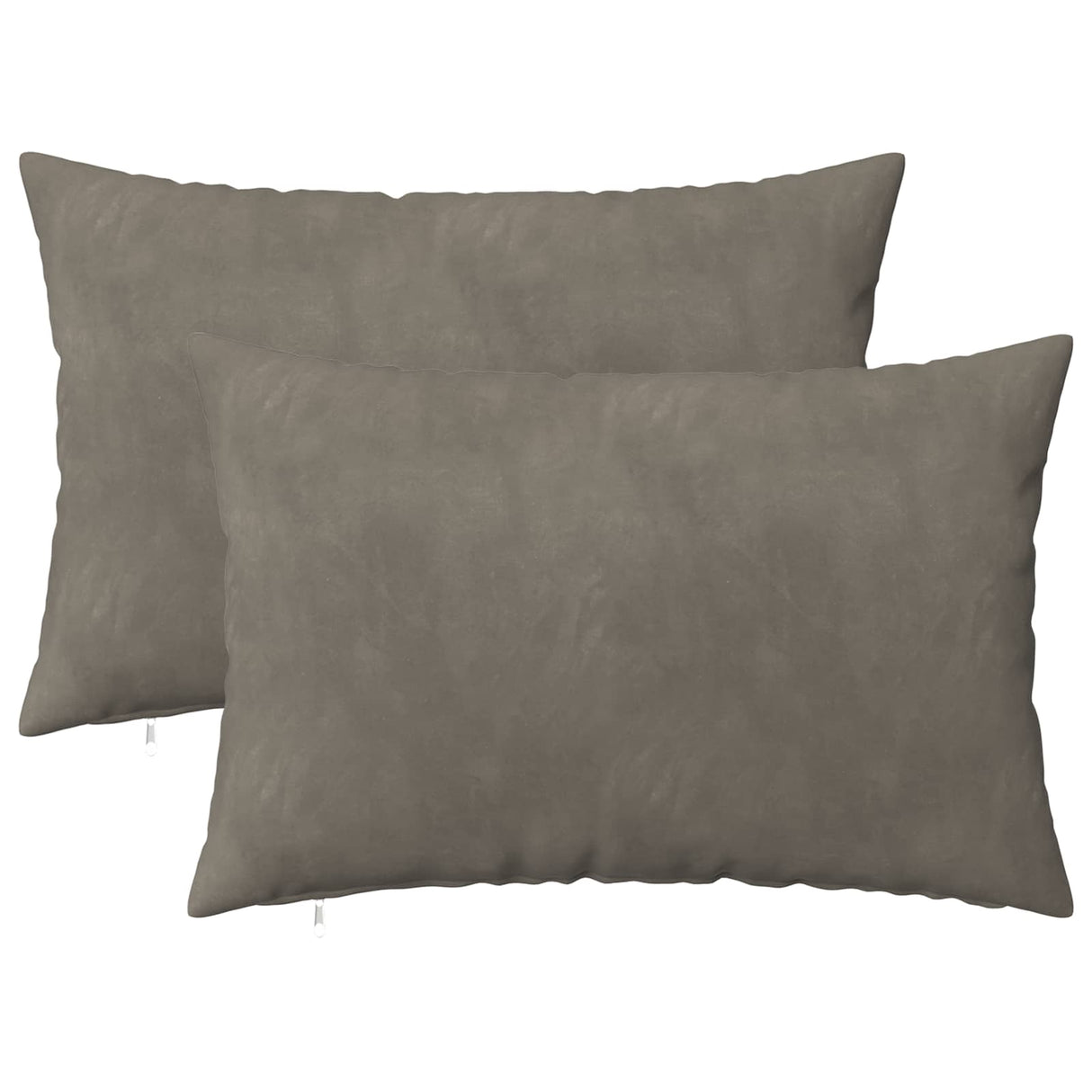 vidaXL Kussensloop 2 pcs HEERLEN Blauw 30 x 30 cm Fluweel