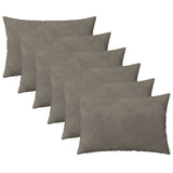 vidaXL Kussensloop 2 pcs HEERLEN Blauw 30 x 30 cm Fluweel