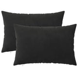 vidaXL Kussensloop 2 pcs HEERLEN Blauw 30 x 30 cm Fluweel