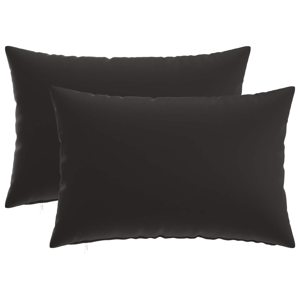 vidaXL Cushion Cover 2 pcs HEERLEN Anthracite 30 x 30 cm Polyester
