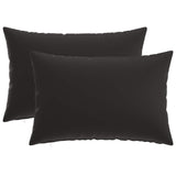 vidaXL Cushion Cover 2 pcs HEERLEN Anthracite 30 x 30 cm Polyester