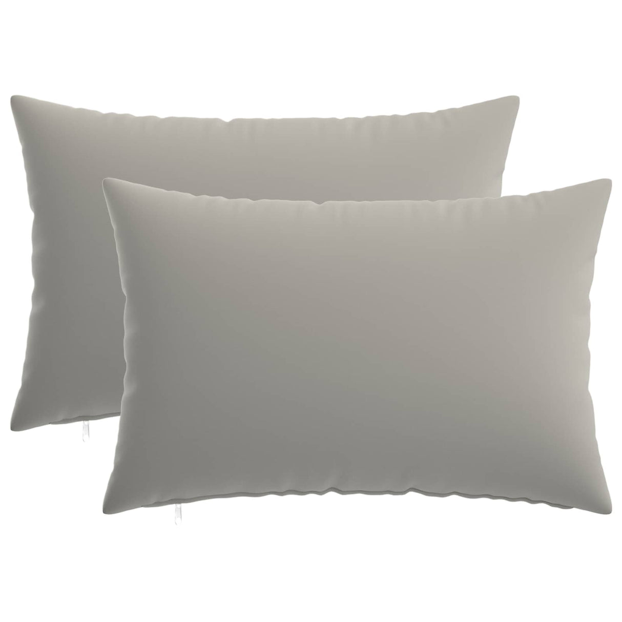 vidaXL Cushion Cover 2 pcs HEERLEN Anthracite 30 x 30 cm Polyester