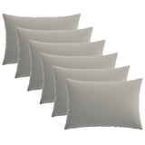 vidaXL Cushion Cover 2 pcs HEERLEN Anthracite 30 x 30 cm Polyester