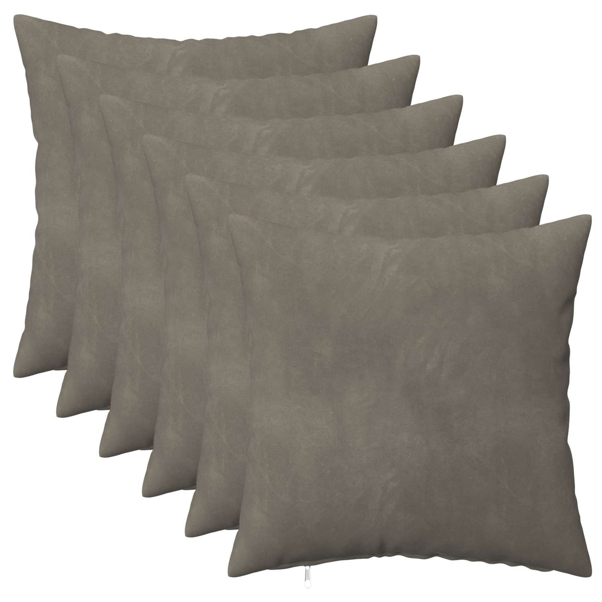vidaXL Kussensloop 2 pcs HEERLEN Blauw 30 x 30 cm Fluweel