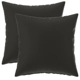 vidaXL Cushion Cover 2 pcs HEERLEN Anthracite 30 x 30 cm Polyester