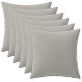 vidaXL Cushion Cover 2 pcs HEERLEN Anthracite 30 x 30 cm Polyester