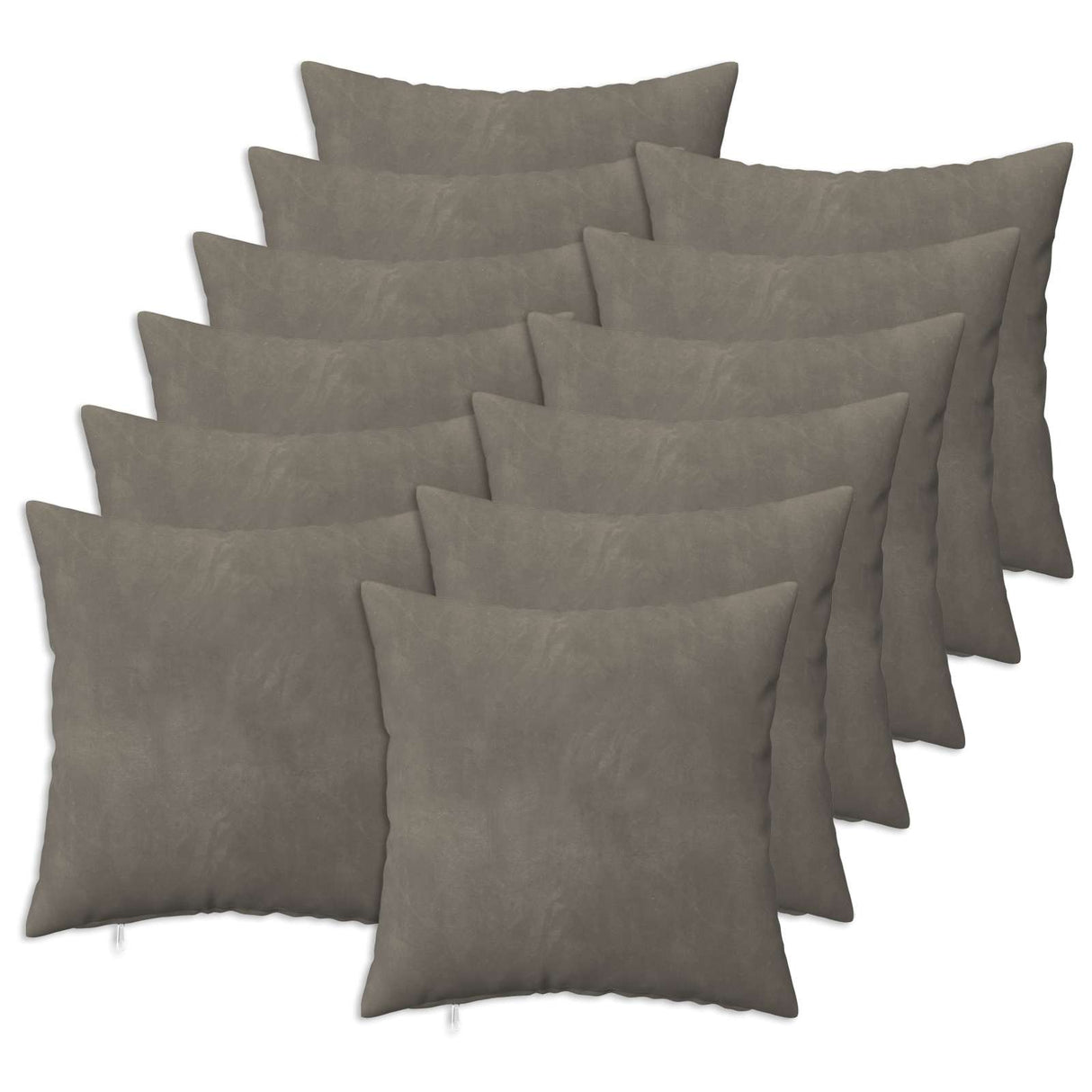 vidaXL Kussensloop 2 pcs HEERLEN Blauw 30 x 30 cm Fluweel
