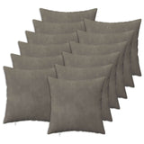 vidaXL Kussensloop 2 pcs HEERLEN Blauw 30 x 30 cm Fluweel