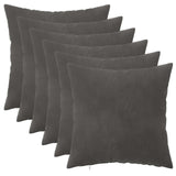 vidaXL Kussensloop 2 pcs HEERLEN Blauw 30 x 30 cm Fluweel