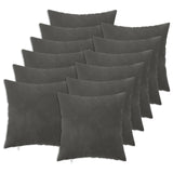vidaXL Kussensloop 2 pcs HEERLEN Blauw 30 x 30 cm Fluweel