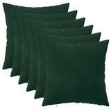vidaXL Kussensloop 2 pcs HEERLEN Blauw 30 x 30 cm Fluweel