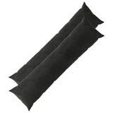 vidaXL Kussensloop 2 pcs HEERLEN Blauw 30 x 30 cm Fluweel